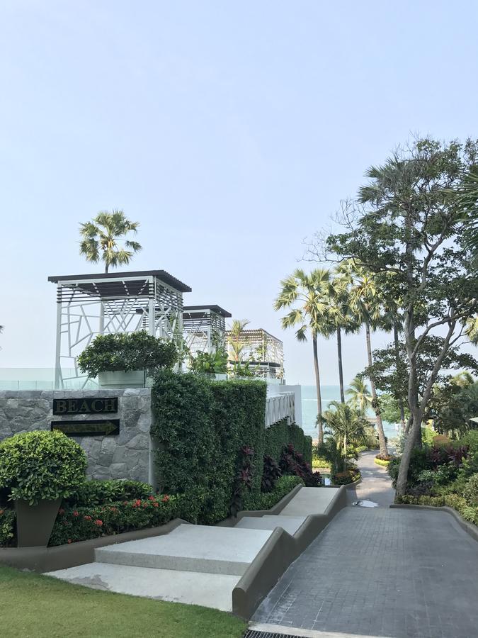 Ferienwohnung The Palm Wongamat Pattaya Exterior foto